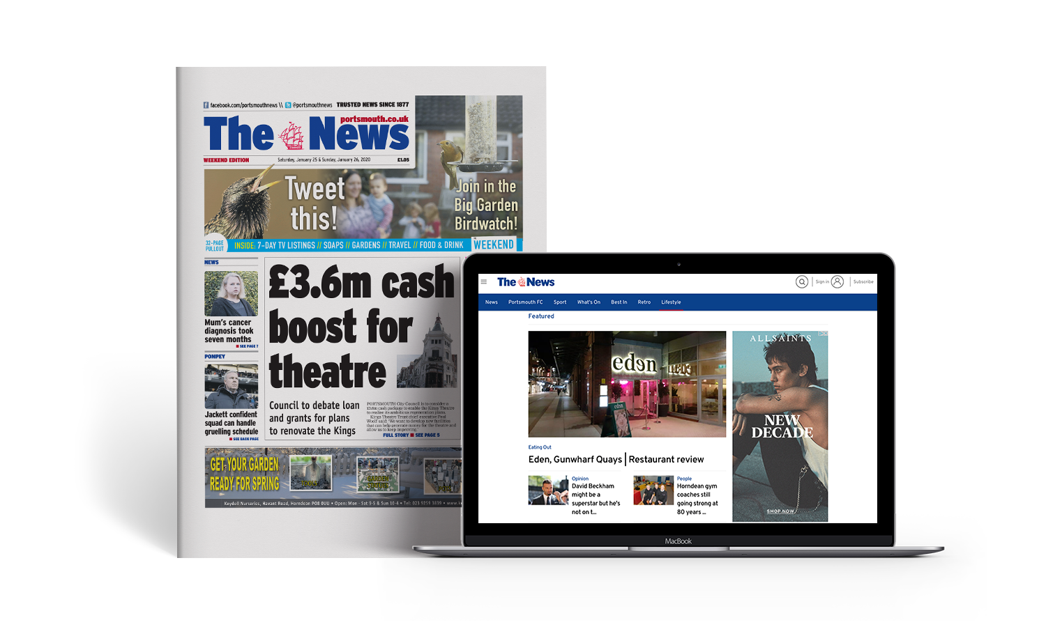 Print and online advertising from JPIMedia
